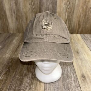 Chevron Veterans Network Hat Gray Strapback Oil & Gas Vintage Baseball Cap